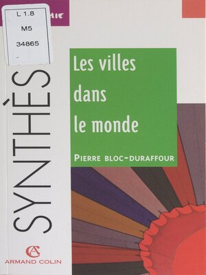 cover image of Les villes dans le monde
